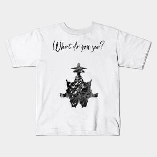 Rorschach inkblot test Kids T-Shirt